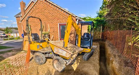 hire a mini digger and driver near me|mini digger hire with operator.